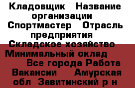 Кладовщик › Название организации ­ Спортмастер › Отрасль предприятия ­ Складское хозяйство › Минимальный оклад ­ 26 000 - Все города Работа » Вакансии   . Амурская обл.,Завитинский р-н